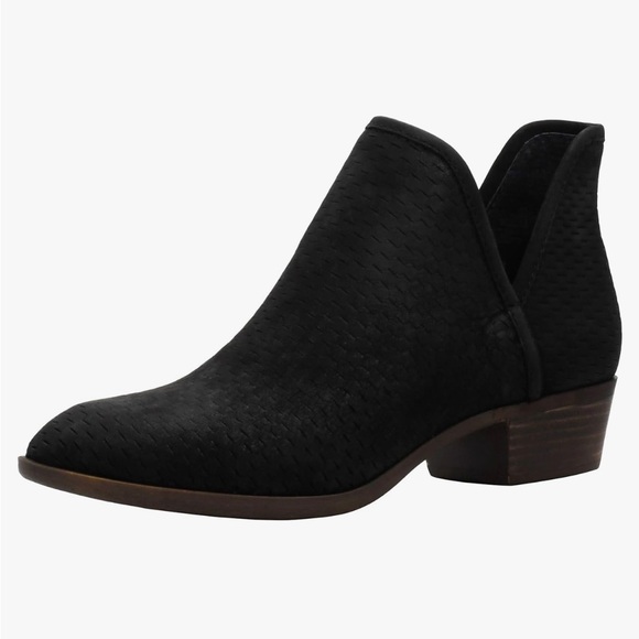 Lucky Brand Women's Baley Ankle Boot, black size 8 - Picture 1 of 7